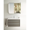 Duravit Ketho Wall-Mounted Vanity Unit Kt664704343 Basalt Matt KT664704343